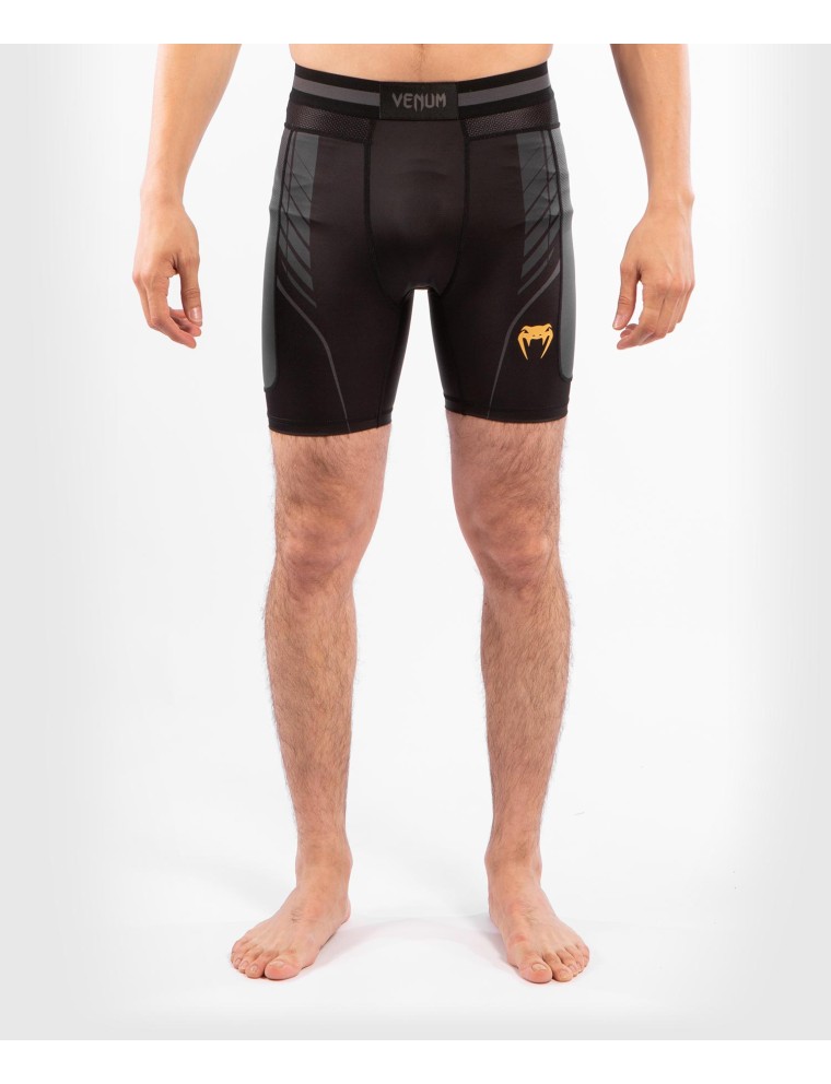 Top Choice Venum Athletics Vale Tudo Shorts- Black/Gold Available Now