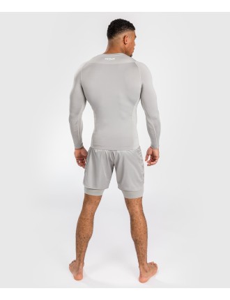 Top Choice Venum Attack Men's Long Sleeve Rashguard - Sand Fresh Release