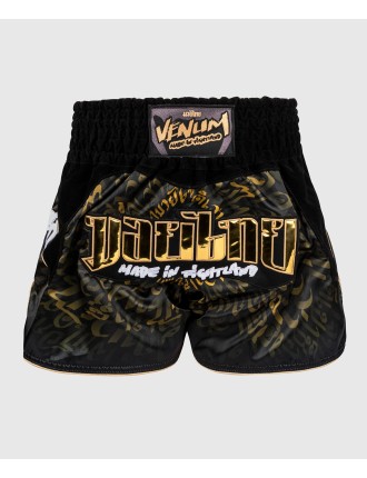 Top Choice Venum Attack Muay Tha? Short - Black/Gold Available for Immediate Shipping