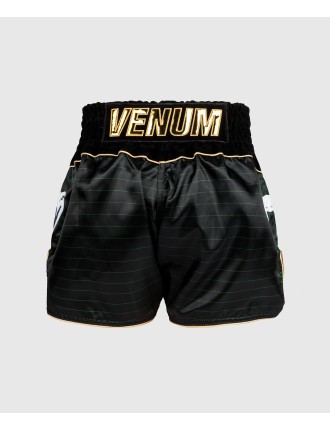 Top Choice Venum Attack Muay Tha? Short - Black/Green New Release