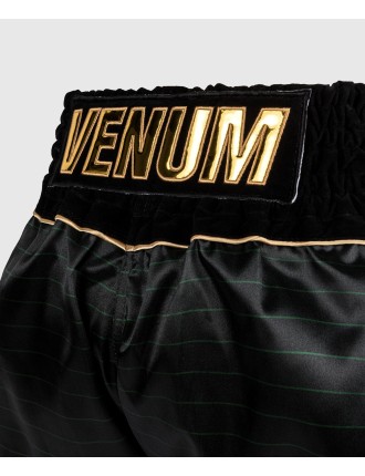 Top Choice Venum Attack Muay Tha? Short - Black/Green New Release