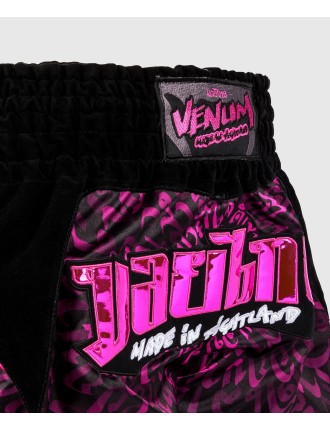 Top Choice Venum Attack Muay Tha? Short - Black/Pink Latest Edition