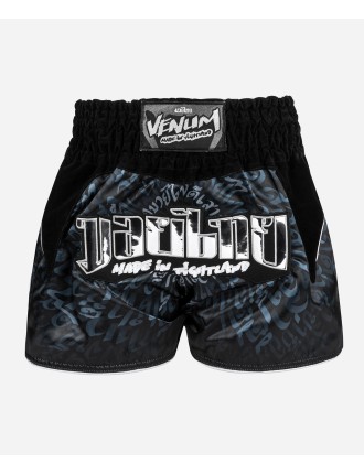 Top Choice Venum Attack Muay Tha? Short - Black/Silver On Hand Now