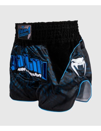 Top Choice Venum Attack Muay Tha? Shorts - Black/Blue Fresh Release