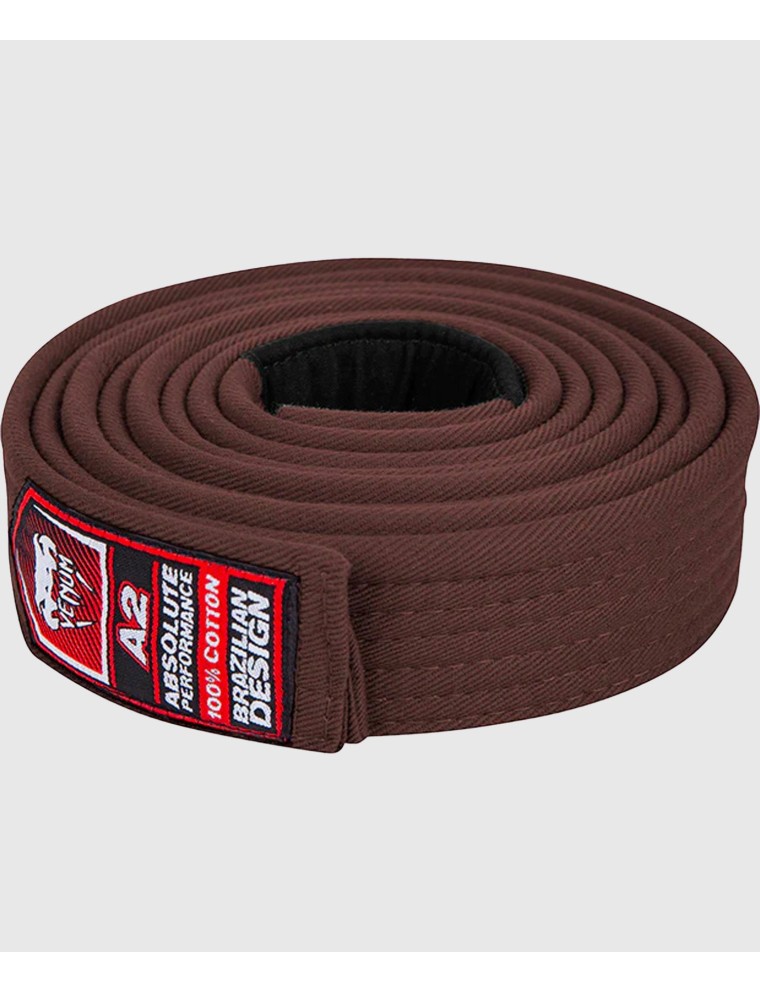 Top Choice Venum BJJ Belt - Brown New Collection