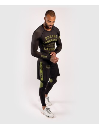 Top Choice Venum Boxing Lab Rashguard - Long sleeves - Black/Green On Hand Now