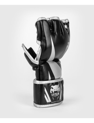 Top Choice Venum Challenger 2.0 MMA Gloves - Black/Silver