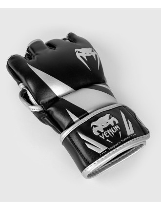 Top Choice Venum Challenger 2.0 MMA Gloves - Black/Silver