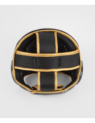 Top Choice Venum Challenger Headgear - Black/Gold On Hand Now