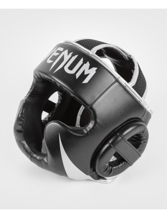 Top Choice Venum Challenger Headgear - Black/Silver Fresh Release