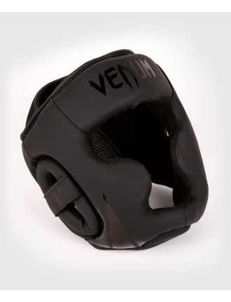 Top Choice Venum Challenger Kids Headgear - Black/Black Limited Stock