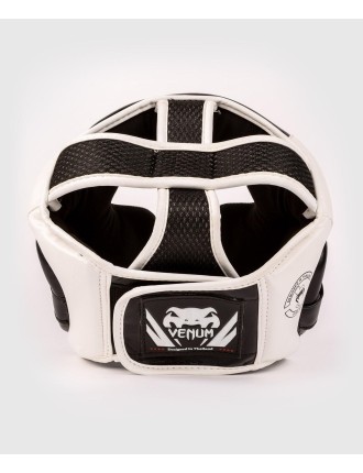 Top Choice Venum Challenger Kids Headgear - Black/White Immediate Availability