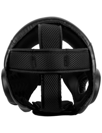 Top Choice Venum Challenger Open Face Headgear - Black/Black Available for Immediate Shipping