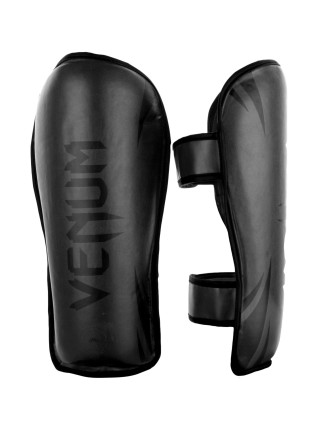 Top Choice Venum Challenger Shin guards - Black/Black Hot New Item