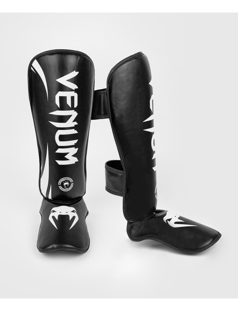 Top Choice Venum Challenger Standup Shin Guards - Black In Stock