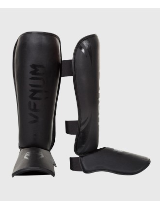 Top Choice Venum Challenger Standup Shin Guards - Matte/Black New Release