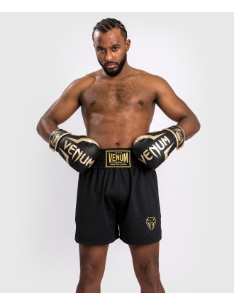 Top Choice Venum Classic Boxing Shorts - Black/Gold On Hand Now