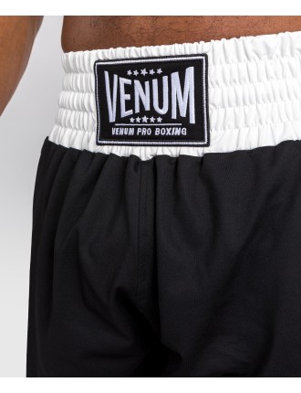 Top Choice Venum Classic Boxing Shorts - Black/White Fresh Release