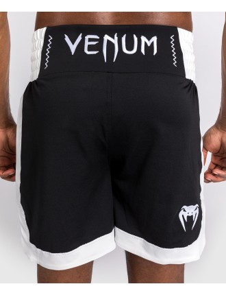 Top Choice Venum Classic Boxing Shorts - Black/White Fresh Release