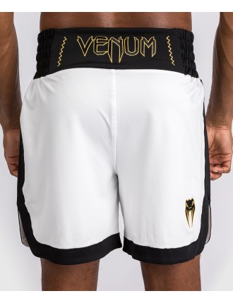 Top Choice Venum Classic Boxing Shorts - White/Black Limited Stock