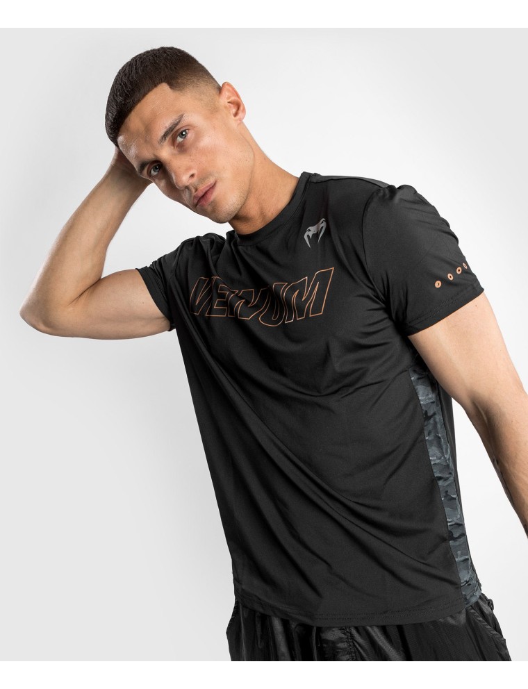 Top Choice Venum Classic Evo Dry tech T-shirt - Black/Bronze Just Launched