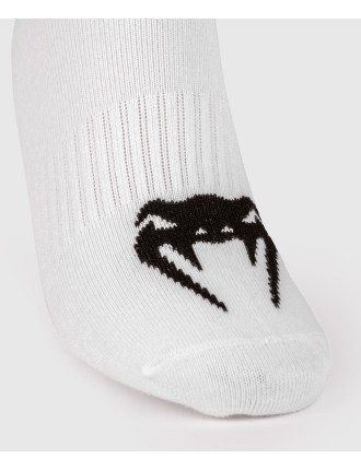 Top Choice Venum Classic Footlet Sock - set of 3 - White/Black Just In