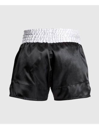 Top Choice Venum Classic - Muay Thai Short Black/White/White In Stock