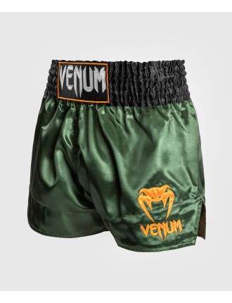 Top Choice Venum Classic Muay Tha? Short - Green/Black/Gold Ready for Shipment