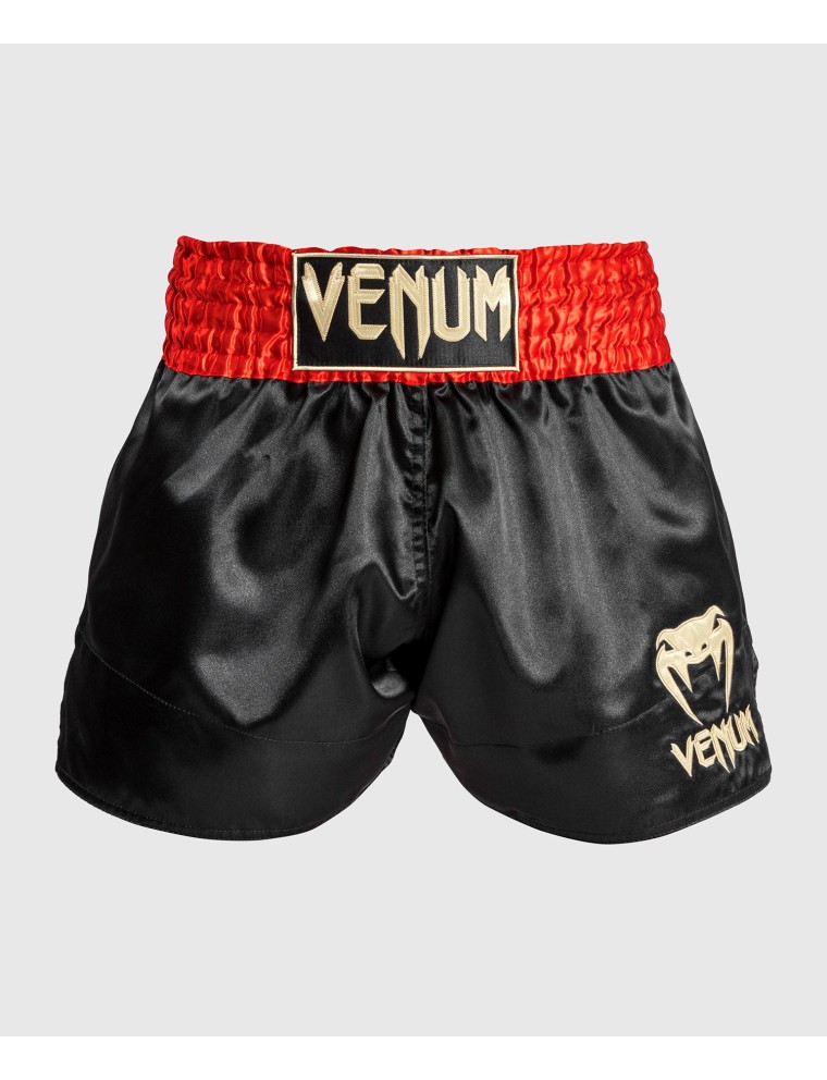 Top Choice Venum Classic Muay Tha? Short Red/Black/Gold Fresh Release