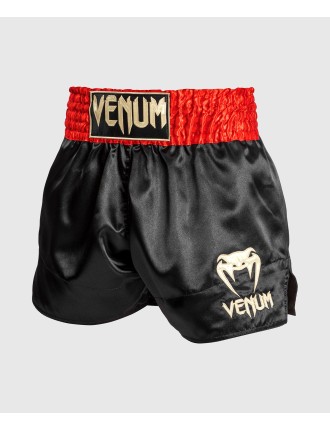 Top Choice Venum Classic Muay Tha? Short Red/Black/Gold Fresh Release