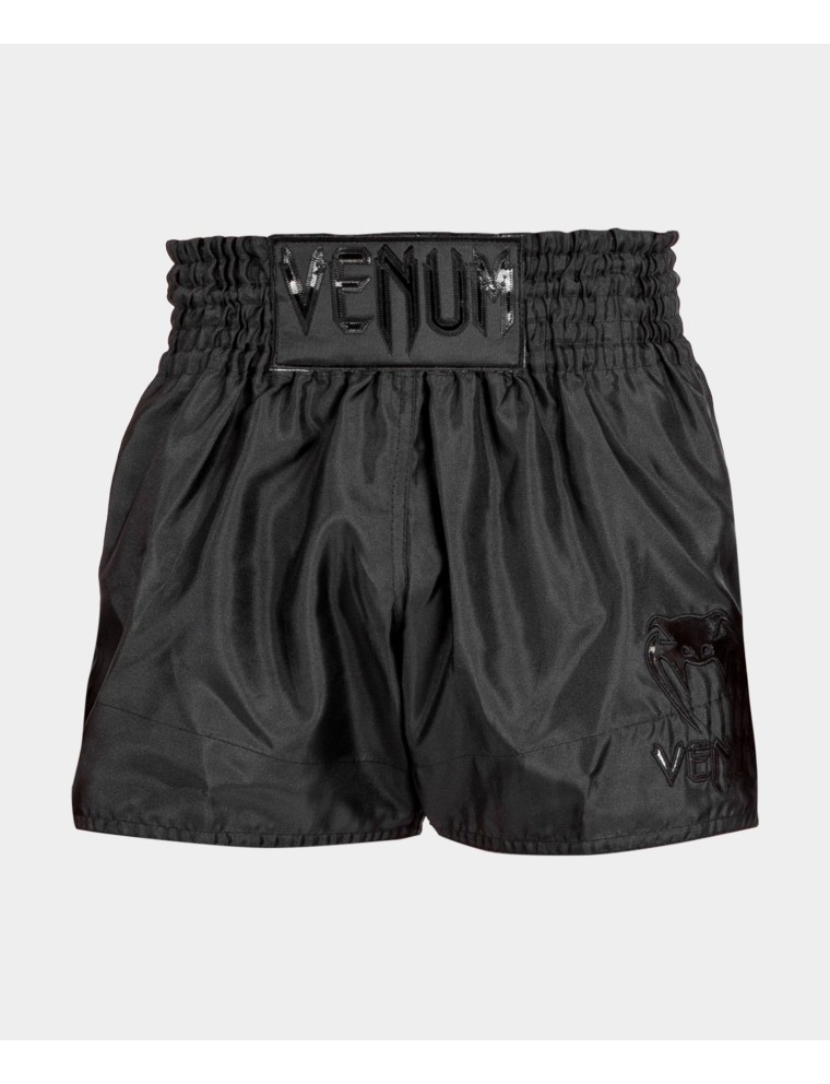 Top Choice Muay Thai Shorts Classic Venum - Black/Black Immediate Availability