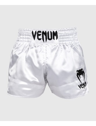 Top Choice Venum Classic Muay Thai Shorts - White/Black