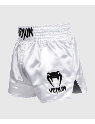 Top Choice Venum Classic Muay Thai Shorts - White/Black