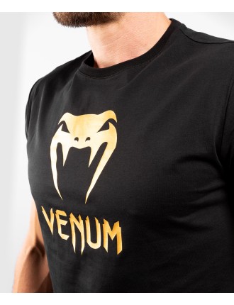 Top Choice Venum Classic T-shirt - Black/Gold On Hand Now