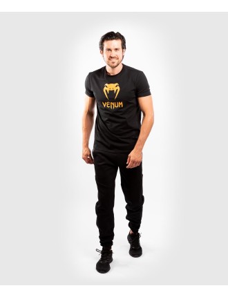 Top Choice Venum Classic T-shirt - Black/Gold On Hand Now