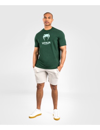 Top Choice Venum Classic T-Shirt - Dark Green/Turquoise Limited Stock