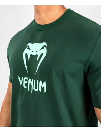 Top Choice Venum Classic T-Shirt - Dark Green/Turquoise Limited Stock