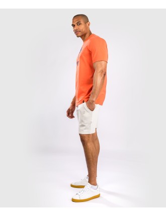 Top Choice Venum Classic T-Shirt - Orange/Navy Blue Ready for Shipment