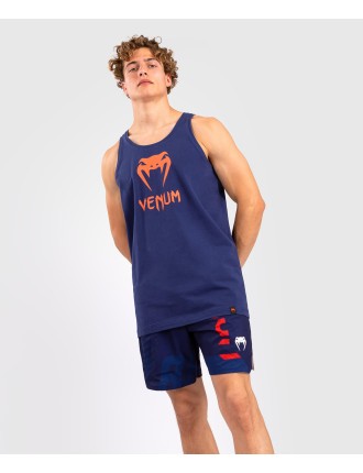 Top Choice Venum Classic Tank Top - Navy Blue/Orange Immediate Availability