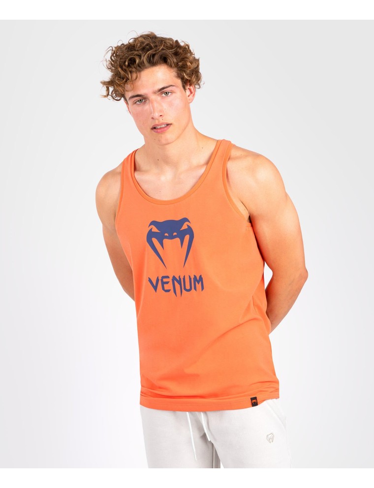 Top Choice Venum Classic Tank Top - Orange/Navy Blue Just Launched