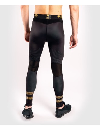 Top Choice Venum "Club 182" Compression Tights - Black/Gold New Stock