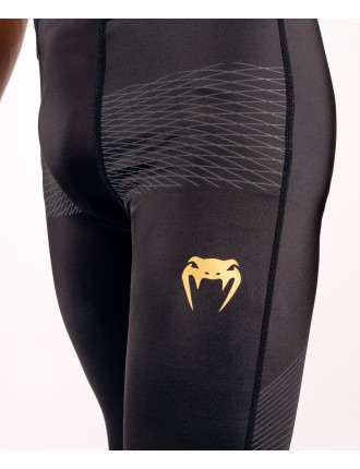 Top Choice Venum "Club 182" Compression Tights - Black/Gold New Stock