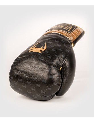 Top Choice Venum Coco Monogram Pro Lace Up Boxing Gloves - Intense Black On Hand Now