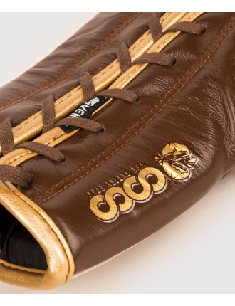 Top Choice Venum Coco Monogram Pro Lace Up Boxing Gloves - Grizzly Brown Fresh Release