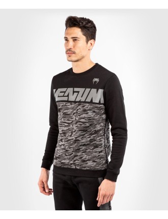 Top Choice Venum Connect Crewneck Sweatshirt - Black/Dark Camo New Collection