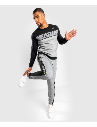 Top Choice Venum Connect Crewneck Sweatshirt - Black/Dark heather Grey New Stock