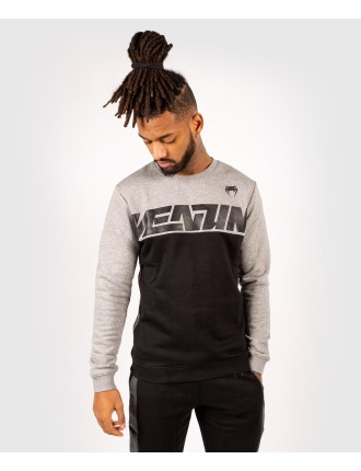 Top Choice Venum Connect Crewneck Sweatshirt - Black/Heather Grey Just In