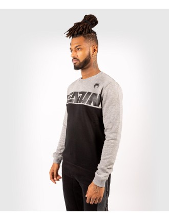 Top Choice Venum Connect Crewneck Sweatshirt - Black/Heather Grey Just In