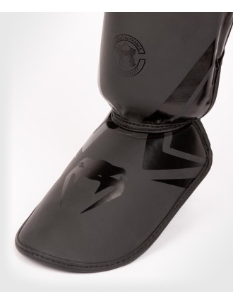 Top Choice Venum Contender 2.0 Shin Guards - Black/Black Limited Stock