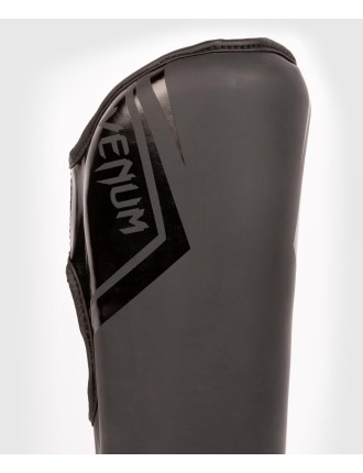 Top Choice Venum Contender 2.0 Shin Guards - Black/Black Limited Stock